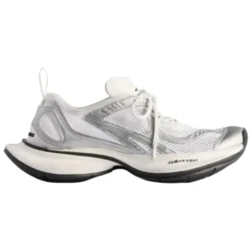 Circuit Sneakers “Wit en zilver, polyester, nylon, TPU en polyurethaan” 793944WFLGY9100