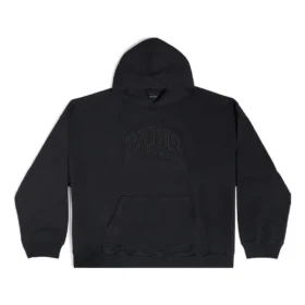Cities Paris Hoodie Wide Fit “Zwart” 674986TLVL81069