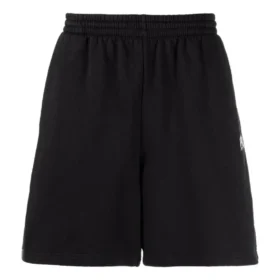 Cities Paris katoenen sweatshorts “Black White” 676137TLVL81070