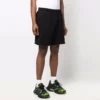 Cities Paris katoenen sweatshorts “Black White” 676137TLVL81070