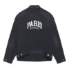 Cities Paris oversized Denim jas “Washed Black White” 690198TBP479034