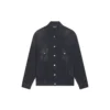 Cities Paris oversized Denim jas “Washed Black White” 690198TBP479034