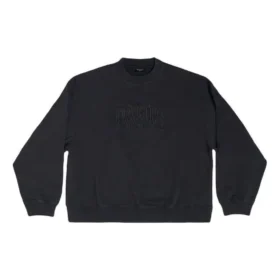 Cities Paris Sweatshirt met geborduurd logo “Black” 697869TLVL81000