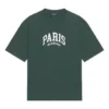 Cities Paris T-shirt Medium Fit “Groen” 612966TLVL73011