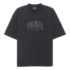 Cities Paris T-shirt Medium Fit “Nero” 612966TLVL71069