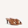 City-sandalen voor dames in camel
