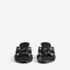 City-sandalen voor dames in zwart