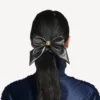 Clemence XL-scrunchie voor dames in zwart/goud