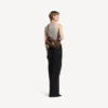 Clicca-schoudertas voor dames, medium, in muscade