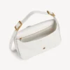 Clicca-schoudertas voor dames, medium, in sneeuwwit
