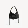 Clicca-schoudertas voor dames, medium, in zwart