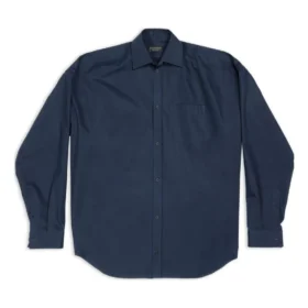 Cocoon-shirt “Navy Blue” 725367TNM158065