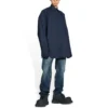 Cocoon-shirt “Navy Blue” 725367TNM158065