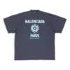 College Crest oversized T-shirt “Navy” 694576TMV954140
