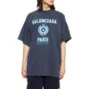 College Crest oversized T-shirt “Navy” 694576TMV954140