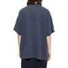 College Crest oversized T-shirt “Navy” 694576TMV954140