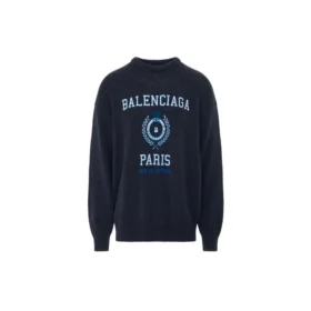 College Crest-sweatshirt met ronde hals “Navy” 696226T32394640