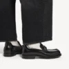 Comfortabele herenloafer in zwart