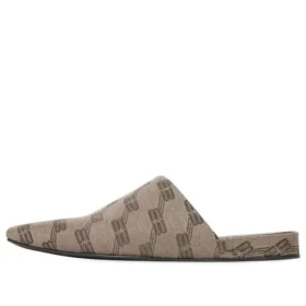 Comfortabele muiltjes “BB Monogram Brown” 636605W2I103020