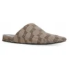 Comfortabele muiltjes “BB Monogram Brown” 636605W2I103020