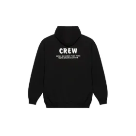 Crew met opdruk, zwart 578135TIV751070