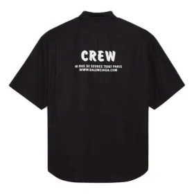 Crew-shirt met korte mouwen “Black” 622251TIM391000