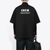Crew-shirt met korte mouwen “Black” 622251TIM391000