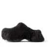 Crocs-muiltjes “Black Fake Fur on Rubber” 720762W0FOU1000