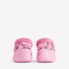 Crocs™-muiltjes voor dames met Jibbitz™ in lichtroze