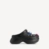 Crocs™-muiltjes voor dames met Jibbitz™ in zwart