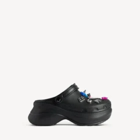 Crocs™-muiltjes voor dames met Jibbitz™ in zwart