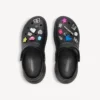 Crocs™-muiltjes voor dames met Jibbitz™ in zwart