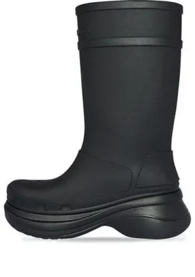Crocs x Balenciaga-laarzen “Black” 677388W1S8E1000