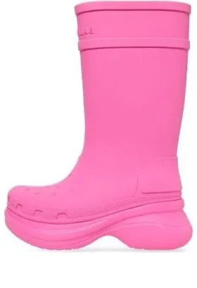Crocs x Balenciaga-laarzen “Bright Pink” 677388W1S8E5300