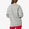 Crown effen kleur met alfabetlogo, Hoodies met capuchon, grijs 578132TGV681300