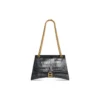 Crush Crocodile Medium kettingtas “Black” 716393210IX1000