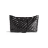 Crush grote, veelzijdige draagtas met quiltpatroon “Zwart” 7717182AAWW1000