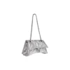 Crush kleine kettingtas met quiltpatroon “Silver” 716351210IW8110