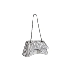 Crush kleine kettingtas met quiltpatroon “Silver” 716351210IW8110