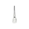 Crush kleine kettingtas met ruitpatroon “Optic White” 716351210J09001