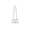 Crush kleine kettingtas met ruitpatroon “Optic White” 716351210J09001