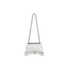 Crush middelgrote kettingtas, gewatteerd “Optic White” 716393210J09001