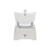 Crush middelgrote kettingtas, gewatteerd “Optic White” 716393210J09001