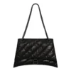 Crush middelgrote kettingtas met quiltpatroon “Black” 716393210IY1000