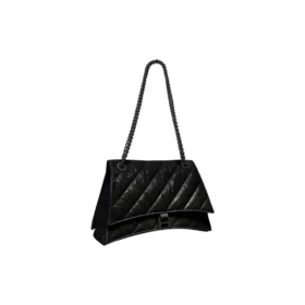 Crush middelgrote kettingtas met quiltpatroon “Black” 716393210IY1000