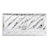Crush-portemonnee aan ketting, gemetalliseerd en doorgestikt “Silver” 781723210IW8110