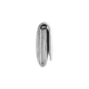 Crush-portemonnee aan ketting, gemetalliseerd en doorgestikt “Silver” 781723210IW8110