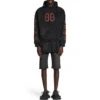 Crypto-hoodie Medium Fit “Black Faded” 742603TOVN71055