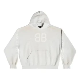 Crypto-hoodie, medium pasvorm “Off White” 742603TOVU7