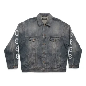 Crypto Large Fit-jas „Lichtblauw“ 750983TNW654036